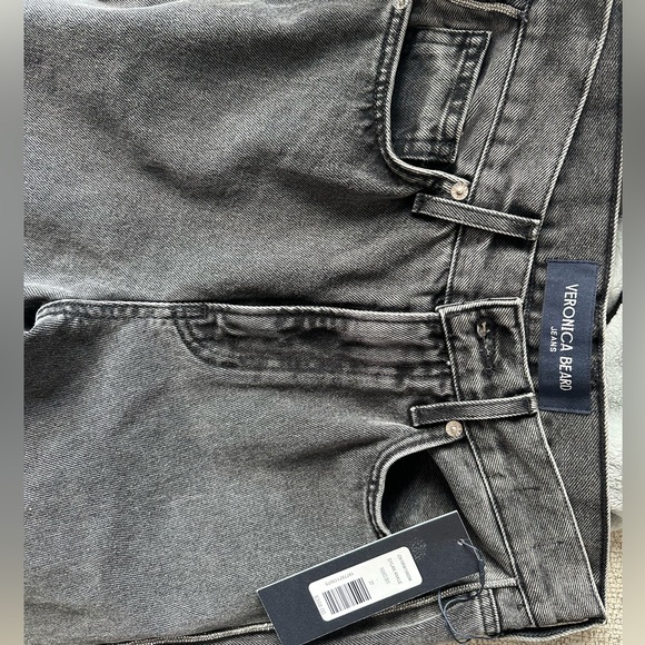 VB Dylan Rhinestone-Stripe Straight-Leg Jean - Picture 7 of 9